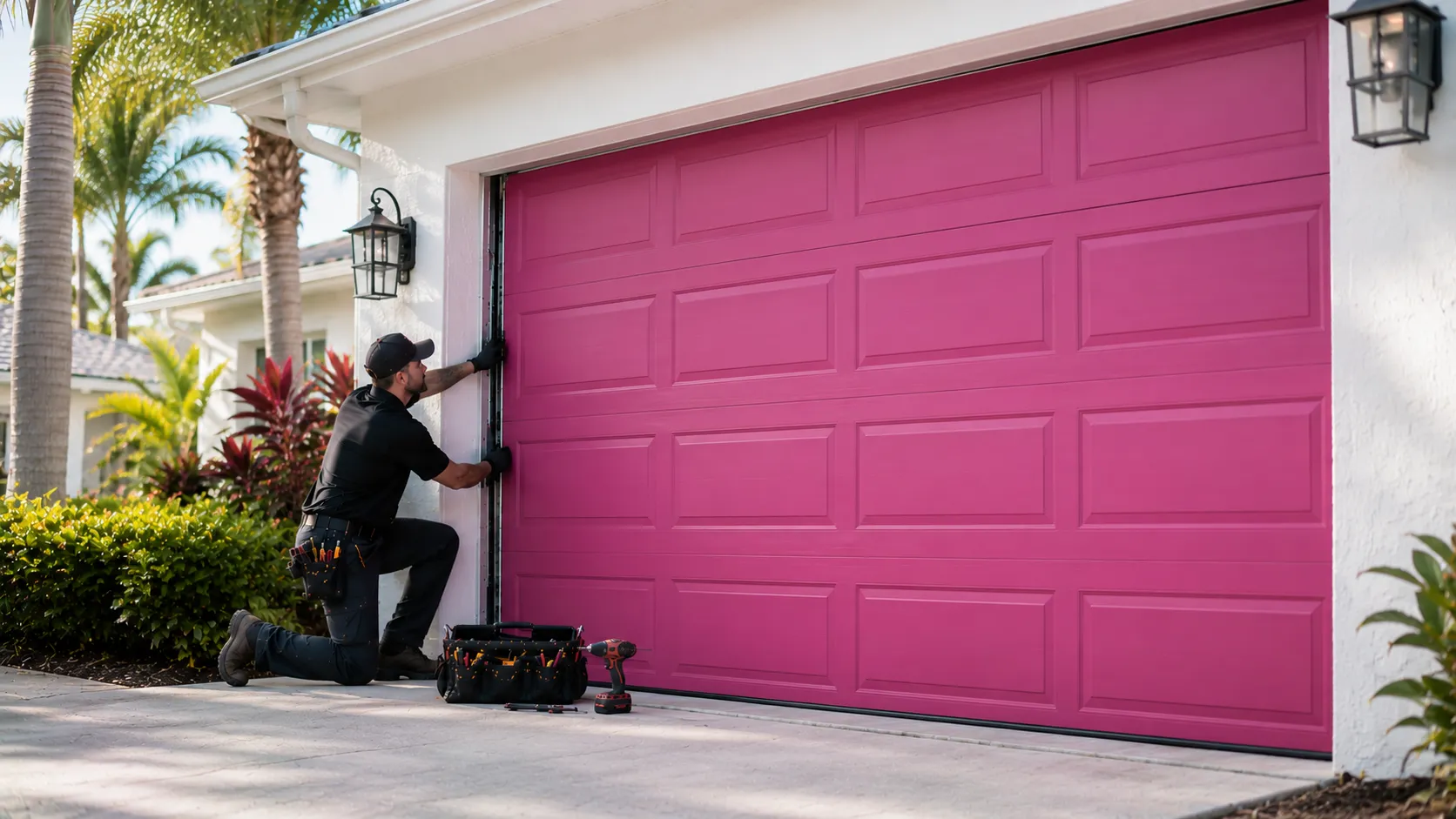 Tell us what’s wrong - Dana Point garage door service