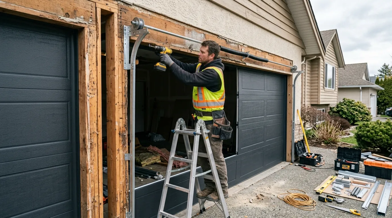 Garage Door Off Track: What's Actually Wrong and What It Takes to Fix