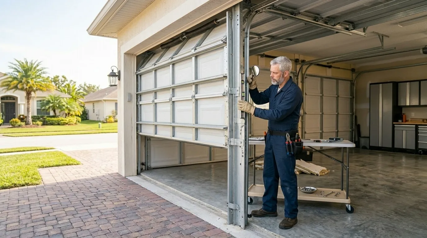 Repaired & tested - Dana Point garage door service