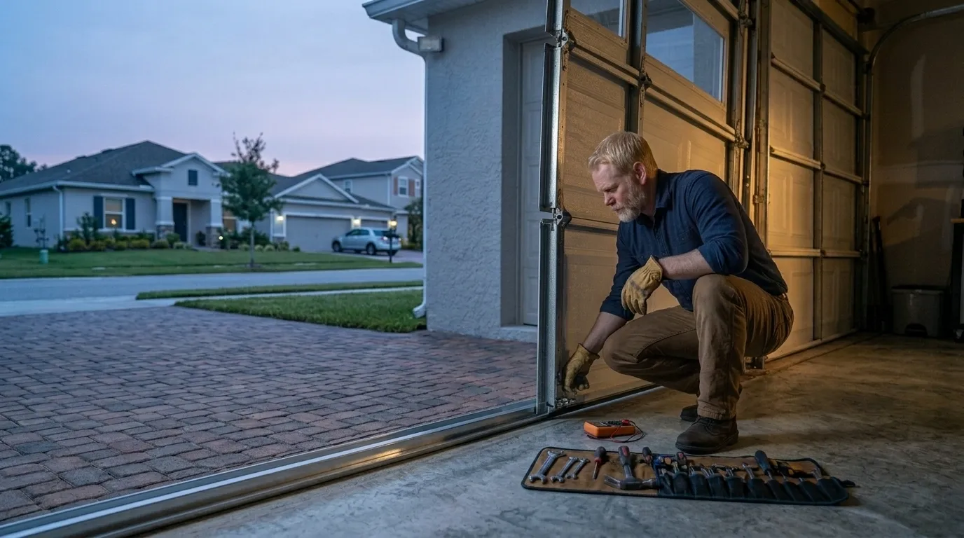Repaired & tested - Dana Point garage door service