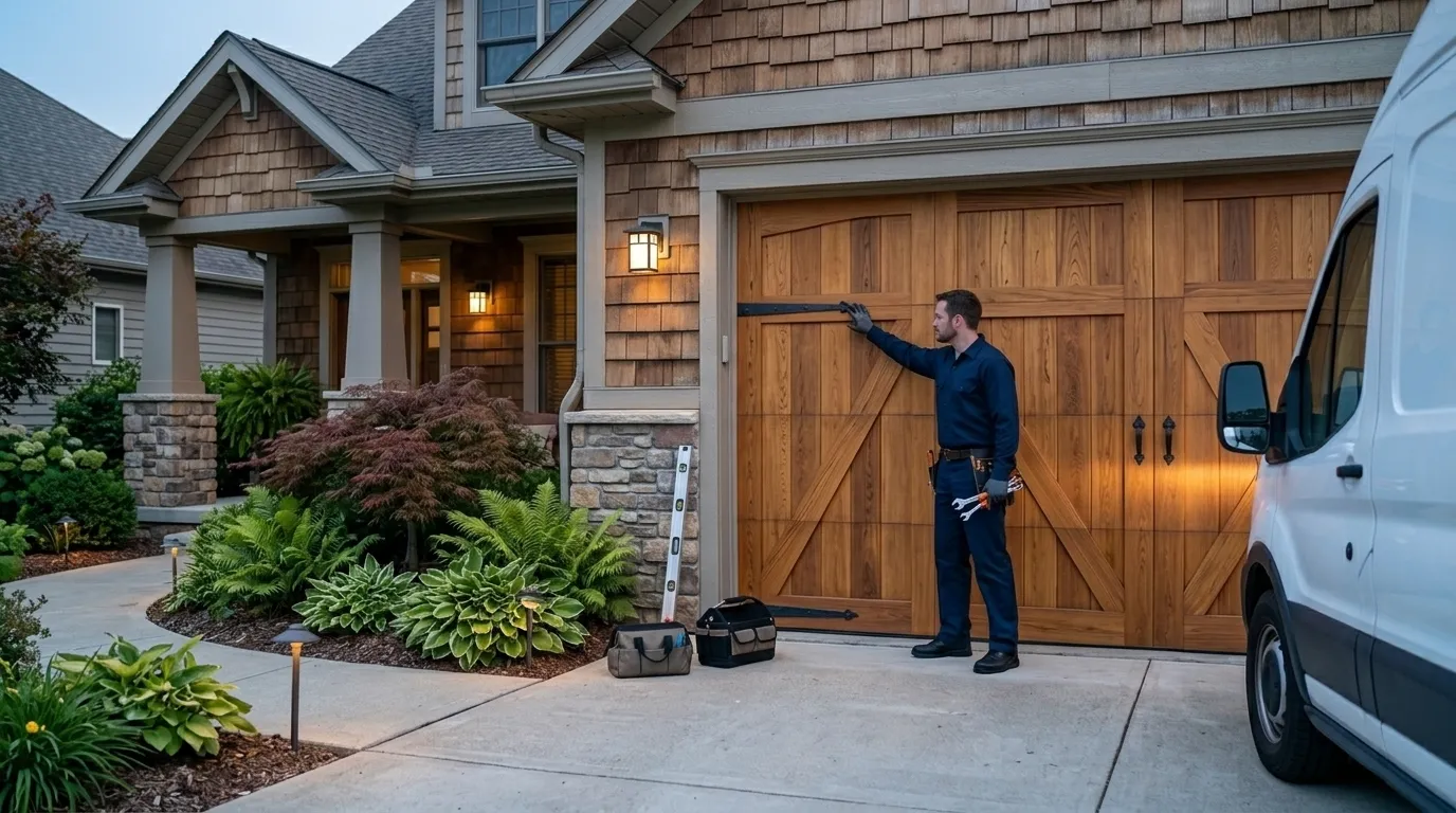 On-site diagnosis - Dana Point garage door service