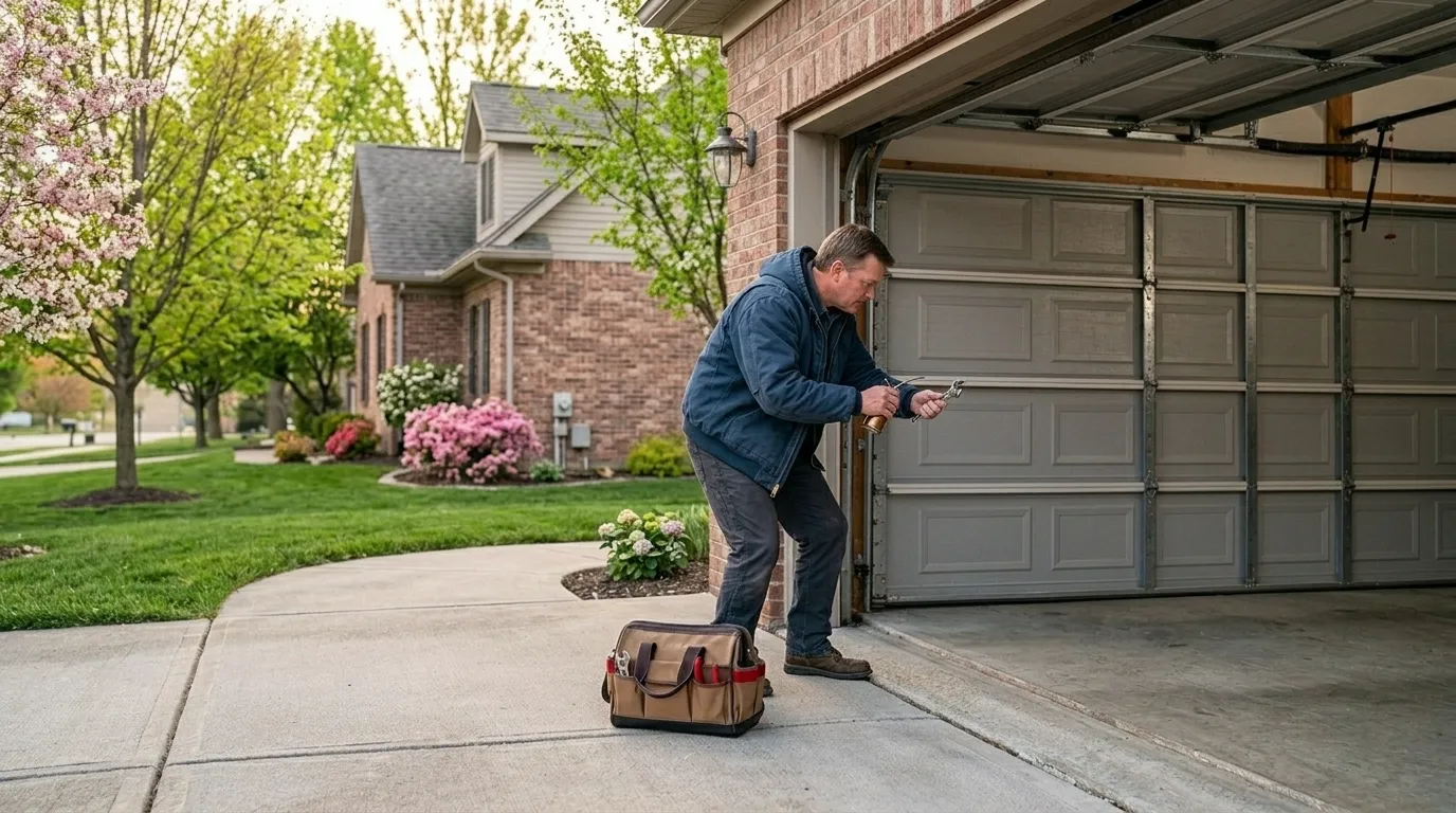 On-site diagnosis - Dana Point garage door service