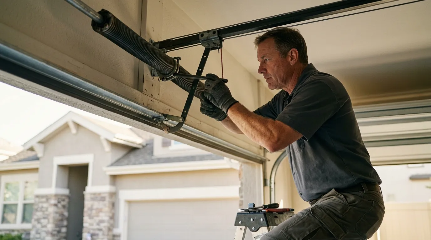 On-site diagnosis - Dana Point garage door service