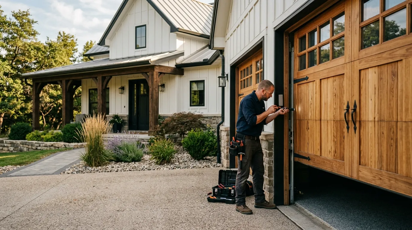 On-site diagnosis - Dana Point garage door service